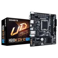 Gigabyte | H610M S2H V2 1.0 | Processor family Intel | Processor socket LGA1700 | DDR5 DIMM | Supported hard disk drive interfaces M.2, SATA | Number of SATA connectors 4