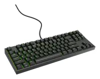 GENESIS Thor 404 TKL klaviatuur Mängimine USB QWERTY US rahvusvaheline Must