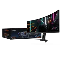Gigabyte | CO49DQ | 49 " | OLED | DQHD | 32:9 | 144 Hz | 3 ms | 5120 x 1440 pixels | 250 cd/m² | HDMI ports quantity 	 2 x HDMI 2.1 | Black | Warranty 36 month(s)