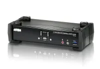 Aten CS1922 2-Port USB 3.0 4K DisplayPort KVMP Switch | Aten | 2-Port USB 3.0 4K DisplayPort KVMP™ Switch (Cables included) | CS1922