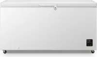 Gorenje | Freezer | FH50EAW | Energy efficiency class E | Chest | Free standing | Height 84.7 cm | Total net capacity 500 L | Display | White