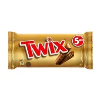 Šokolaadibatoon TWIX 5x50g (kogus 2 tükki)