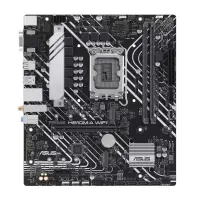 Asus | Processor family Intel H610 | Processor socket 1 x LGA1700 Socket | 2 DIMM slots - DDR5, non-ECC, unbuffered | Supported hard disk drive interfaces SATA-600, 1 x M.2 | Number of SATA connectors 4