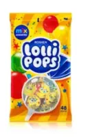 ROSHEN Pulgakommid, erinevad maitsed, LOLLIPOPS, 920 g (48 tk)