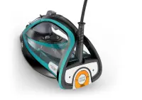 TEFAL | Ultimate Pure FV9844E0 | Steam Iron | 3200 W | Water tank capacity 350 ml | Continuous steam 60 g/min | Steam boost performance 250 g/min | Blue/Black – pilt 2