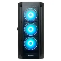 Chieftec APEX GA-01B-TG-OP ATX Midi Tower Must – pilt 8