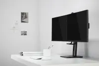 DISPLAY ACC ADJUSTABLE STAND/DOUBLE MS-D2-01 GEMBIRD – pilt 2