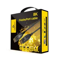 CABLE DISPLAY PORT 5M AOC/PREM CC-DP8K-AOC-5M GEMBIRD – pilt 4