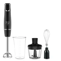 TEFAL | Blender | HB943838 InfintyForce | Hand Blender | 1000 W | Number of speeds 1 | Chopper | Black