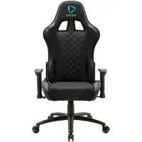 Onex PVC; Nylon caster; Metal | Onex | Gaming chairs | GX330 Series | Black