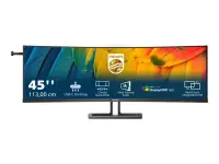 Philips | Curved Business Monitor | 45B1U6900C/00 | 44.5 " | VA | HDR | 32:9 | 75 Hz | 4 ms | 5120 x 1440 pixels | 450 cd/m² | HDMI ports quantity 2 | Black | Warranty 24 month(s) – pilt 12