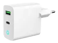 GEMBIRD 2-port 20W USB fast charger LED