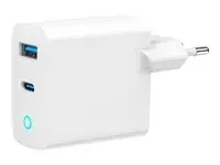 GEMBIRD 2-port 30W GaN USB fast charger