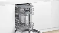 Bosch Dishwasher | SPV2HMX42E | Built-in | Width 45 cm | Number of place settings 10 | Number of programs 5 | Energy efficiency class E | Display | White – pilt 11