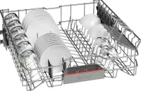 Bosch Dishwasher | SMV4EMX71S | Built-in | Width 60 cm | Number of place settings 14 | Number of programs 6 | Energy efficiency class B | Display | AquaStop function | White – pilt 2