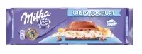 MILKA, Piimašokolaad krõbeda jogurtitäidisega 300g