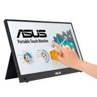 ASUS ZenScreen MB16AMTR PC lamekuvar 39,6 cm (15.6") 1920 x 1080 pikslit Full HD LCD Puutetundlik ekraan Must