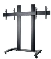 EDBAK Floor stand | TRV300 | Trolleys & Stands | 42-55 " | Black