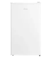 Midea Refrigerator | MDRD125FGE01 | Energy efficiency class E | Free standing | Larder | Height 84.5 cm | Fridge net capacity 68 L | Freezer net capacity 12 L | 41 dB | White