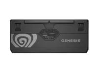 Genesis | THOR 230 | Mechanical Gaming Keyboard | Wireless | US | Outemu Silent Lemon | Black