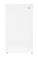 Midea Refrigerator | MDRD142FGE01 | Energy efficiency class E | Free standing | Larder | Height 86 cm | Fridge net capacity 93 L | 41 dB | White