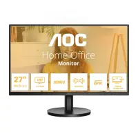 AOC B3 U27B3A PC lamekuvar 68,6 cm (27") 3840 x 2160 pikslit 4K Ultra HD LCD Must