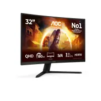 AOC G4 CQ32G4VE PC lamekuvar 80 cm (31.5") 2560 x 1440 pikslit Quad HD LCD Must, Hall – pilt 22