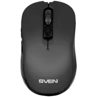 Wireless mouse RX-560SW black (silent bt. 5+1bt. 800-1600DPI, Soft Touch, blister)