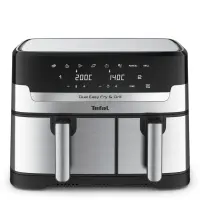 TEFAL Fryer | EY905D10 | Capacity 5.2+3.1 L | Hot air technology | Stainless Steel/Black – pilt 25