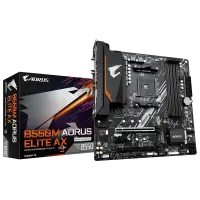 Gigabyte B550M AORUS ELITE AXG13 | Processor family AMD | Processor socket AM4 | DDR4 | Number of SATA connectors 4 – pilt 4