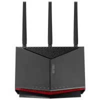 ASUS RT-BE86U juhtmevaba ruuter 10 Gigabit Ethernet Kaks sagedusala (2,4 GHz / 5 GHz) Must – pilt 3