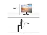 Philips | 27E1N1800AE/00 | 27 " | IPS | 16:9 | 60 Hz | 4 ms | 3840 x 2160 pixels | HDMI ports quantity 2 | Black – pilt 20