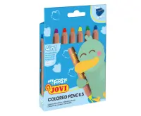 Värvipliiatsid JOVI My First Coloured Pencil Case, 6tk