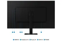 Samsung | LS32D700EAUXEN | 32 " | VA | 16:9 | 60 Hz | 5 ms | 3840 x 2160 pixels | 350 cd/m² | HDMI ports quantity 1 | Black – pilt 14