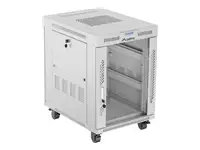 LANBERG rack cabinet 15U 600x800 glass