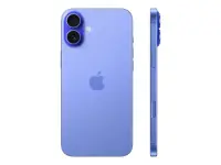 Apple | iPhone 16 Plus | Ultramarine | 6.7 " | Super Retina XDR | 2796 x 1290 pixels | A18 | Internal RAM 8 GB | 128 GB | Dual SIM | 4G | 5G | Main camera resolution 48+12 MP | Secondary camera resolution 12 MP | iOS | 18