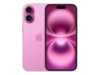 Apple | iPhone 16 | Pink | 6.1 " | 2556 x 1179 pixels | OLED | A18 | Internal RAM 8 GB | 128 GB | Dual SIM | Nano SIM | 5G | Main camera resolution 48 MP | iOS 18 | Secondary camera resolution 12 MP