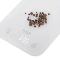 Adler Kitchen Scale | AD 3181w | Graduation 1 g | Display type LED | White – pilt 4