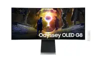 Samsung LS34DG850SUXDU PC lamekuvar 86,4 cm (34") 3440 x 1440 pikslit OLED-ekraan Hõbe