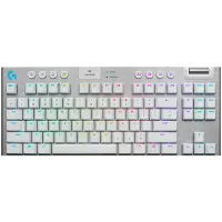 LOGITECH G915 X LIGHTSPEED TKL Wireless Gaming Keyboard - WHITE - US INT'L - 2.4GHZ/BT  - EMEA28i-935 - TACTILE