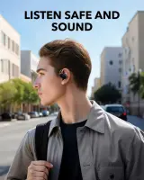 Anker Soundcore | Open-Ear Headphones | V20i | Bluetooth | Open-Ear | Microphone | Black | Wireless – pilt 4