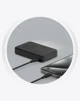 Anker 633 Magnetic Wireless Power Bank with 27W USB C port | A1654G11 | 10000 mAh | Black – pilt 4