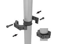 Multibrackets 7891 infoekraani kinnitus 127 cm (50") Must – pilt 18