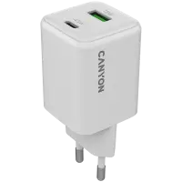 CANYON charger CU45AC GaN 45W 1xPD 1xQC EU White