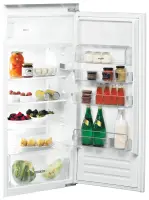 Whirlpool Refrigerator | ARG 7342 | Energy efficiency class E | Built-in | Larder | Height 122 cm | Fridge net capacity 171 L | Freezer net capacity 18 L | 36 dB | Inox