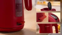 Bosch Kettle | TWK2M164 MyMoment | Electric | 2400 W | 1.7 L | Plastic | 360° rotational base | Red – pilt 5