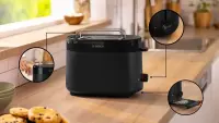 Bosch Compact Toaster | TAT2M123 MyMoment | Power 950 W | Number of slots 2 | Housing material Plastic | Black – pilt 2