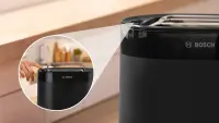 Bosch Compact Toaster | TAT2M123 MyMoment | Power 950 W | Number of slots 2 | Housing material Plastic | Black – pilt 8