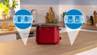 Bosch Compact Toaster | TAT2M124 MyMoment | Power 950 W | Number of slots 2 | Housing material Plastic | Red – pilt 4