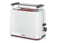 Bosch Compact Toaster | TAT3M121 MyMoment | Number of slots 2 | Housing material Plastic | White – pilt 4